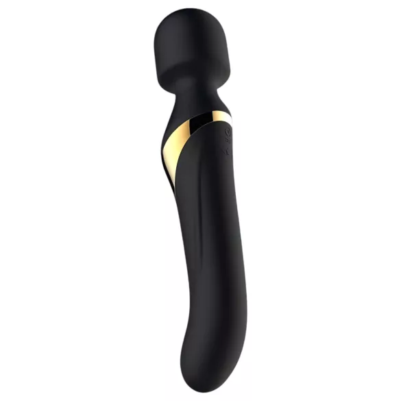 Dorcel - 2-in-1 vibrator en massager - dual stimulatie - zwart