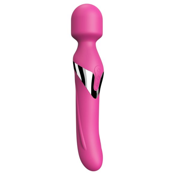 Dorcel - vibrator en massager - oplaadbaar 2-in-1 - roze