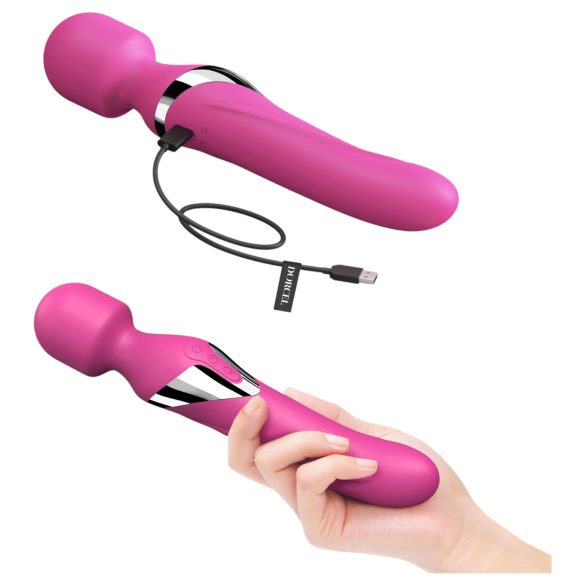 Dorcel - vibrator en massager - oplaadbaar 2-in-1 - roze