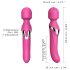 Dorcel - vibrator en massager - oplaadbaar 2-in-1 - roze