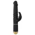 Dorcel - rabbit vibrator met stotende functie en clitorisstimulator - zwart
