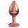 Dorcel Diamant Plug S - Aluminium Anale Plug - Klein (Roségoud)