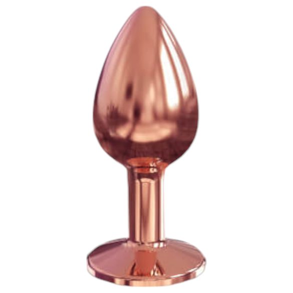 Dorcel Diamant Plug S - Aluminium Anale Plug - Klein (Roségoud)