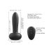 Dorcel Deep Thrust - krachtige duovibrator (zwart)