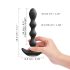 Dorcel Flexi Balls - oplaadbare draadloze anale vibrator (zwart)