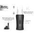 Dorcel Thrust Blow - oplaadbare, stotende masturbator (zwart)