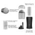 Dorcel Thrust Blow - oplaadbare, stotende masturbator (zwart)