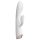 Dorcel Flexi Rabbit - verwarmingsvibrator met clitorisstimulatie (wit)