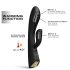 Dorcel Flexi Rabbit - Verwarmende Clitoris Vibrator (zwart)