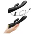 Dorcel Flexi Rabbit - verwarmende clitoris vibrator (zwart)