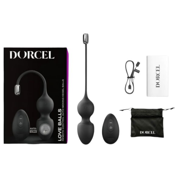 Dorcel Liefdesballen - magnetisch duo (zwart)