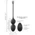 Dorcel Liefdesballen - magnetisch duo (zwart)