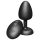 Dorcel - Zwarte remote anale vibratiebal (M)