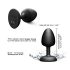 Dorcel - Zwarte remote anale vibratiebal (M)