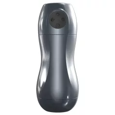   Dorcel Blowjoy Vibe - zuigende en vibrerende oplaadbare masturbator (grijs)