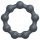 Dorcel Maximize - siliconen ring met noppen (grijs)