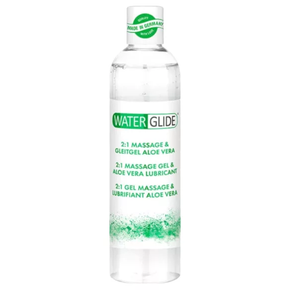 Waterglide - glijmiddel en massagegel - aloë vera - 300ml