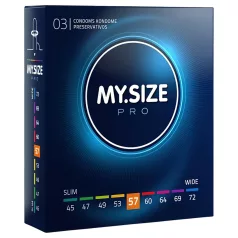 My.Size PRO - condoom op maat - 57 mm (3 stuks)