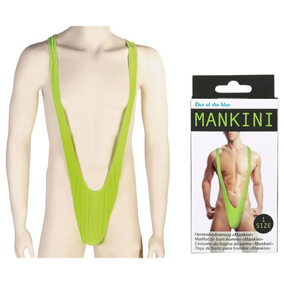 Out of The blue - mankini, heren sling badkleding (groen)