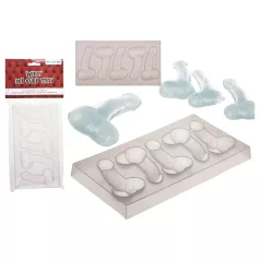 Penis ijsklontjesvorm - transparant