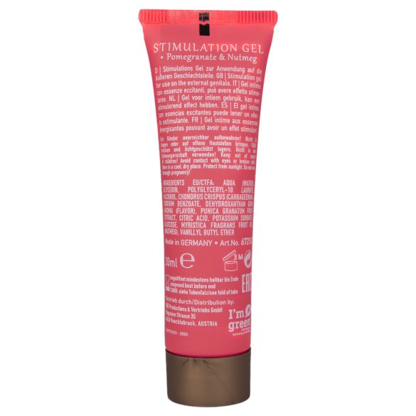 HOT Shiatsu - stimulerende crème voor vrouwen - granaatappel - 30ml