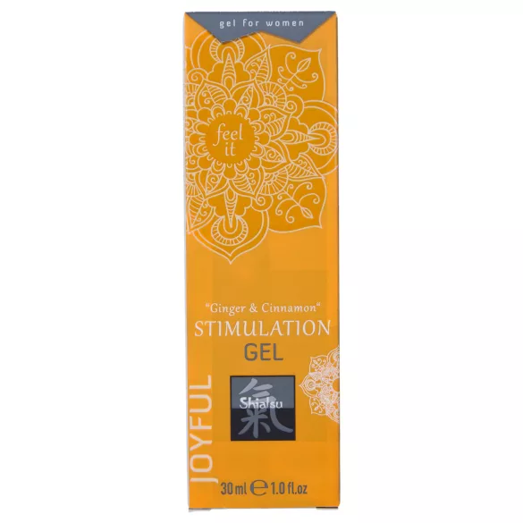HOT Shiatsu - stimulerende crème voor vrouwen - gember en kaneel (30 ml)