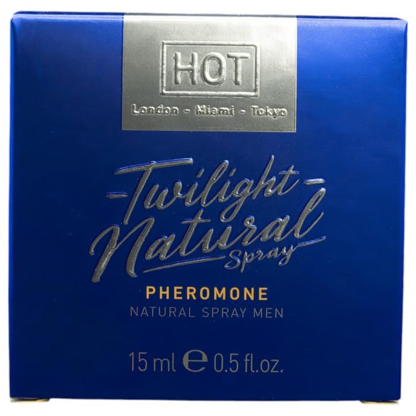 HOT Twilight Natural - feromonen parfum voor mannen - geurloos - 15ml