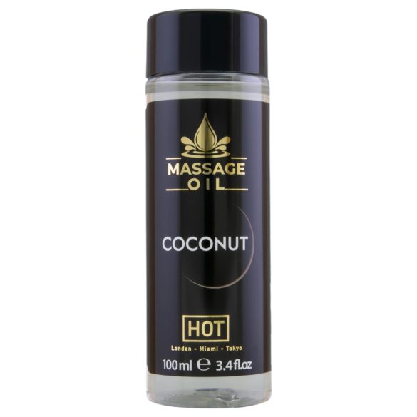 HOT huidverzorgingsmassageolie - kokos (100 ml)