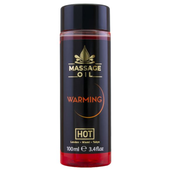 HOT huidverzorgende massageolie - verwarmend effect (100ml)