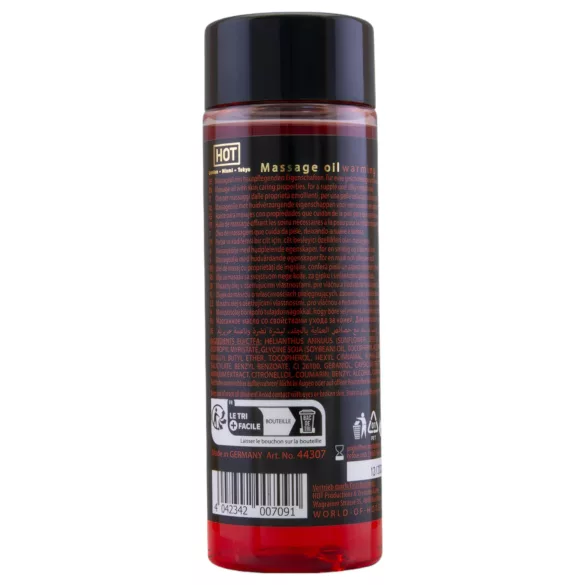 HOT - massageolie - verwarmend effect - 100ml