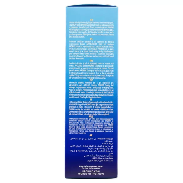 HOT Prorino - intieme crème voor mannen - verkoelend effect - 100ml