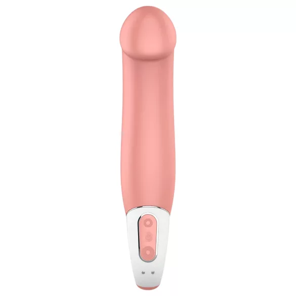 Satisfyer Master - vibrator - waterdicht, oplaadbaar - huidkleurig
