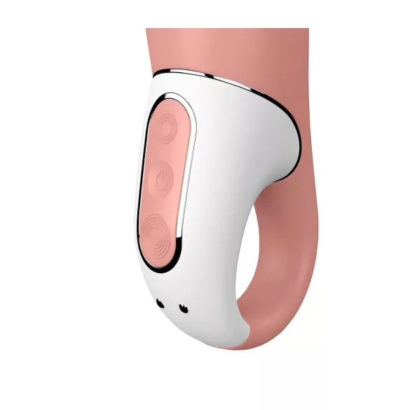 Satisfyer Master - vibrator - waterdicht, oplaadbaar - huidkleurig