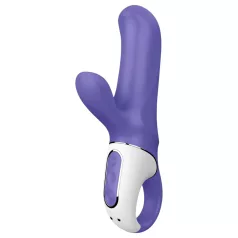   Satisfyer Magic Bunny - waterdichte vibrator met clitorisstimulator (paars)
