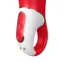 Satisfyer Power Flower - oplaadbare, waterdichte vibrator (rood)
