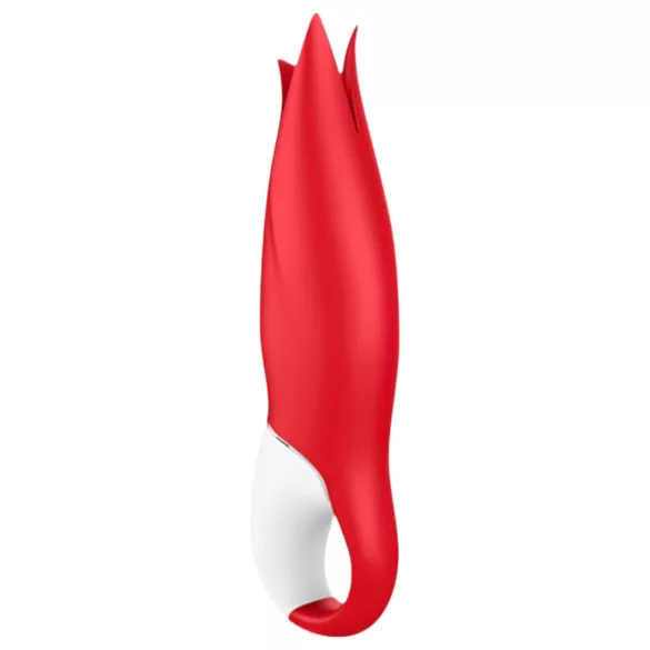 Satisfyer Power Flower - oplaadbare, waterdichte vibrator (rood)