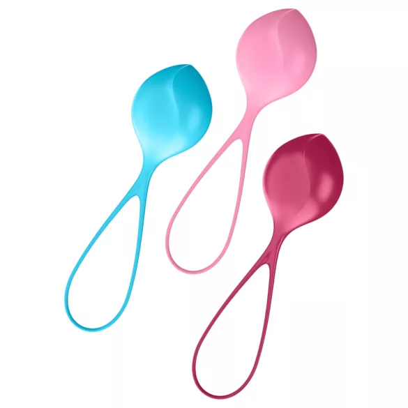 Satisfyer - geishaballen set - 3-delig - bekkenbodemtraining