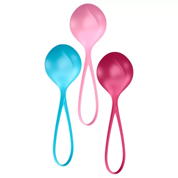 Satisfyer - geishaballen set - 3-delig - bekkenbodemtraining