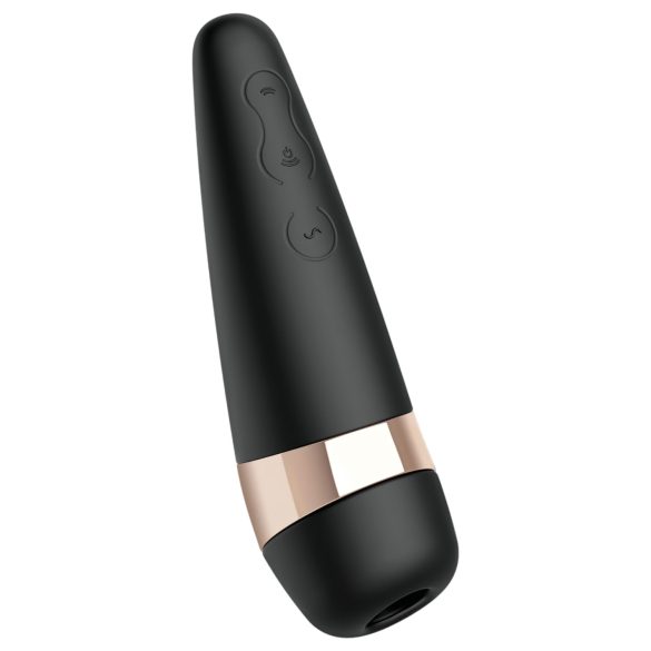 Satisfyer Pro 3+ - waterdichte, oplaadbare clitoris stimulator (zwart)