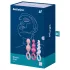 Satisfyer Booty Call - anaalplugset - kleurrijk (3-delig)