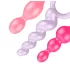 Satisfyer Booty Call - anaalplugset - kleurrijk (3-delig)