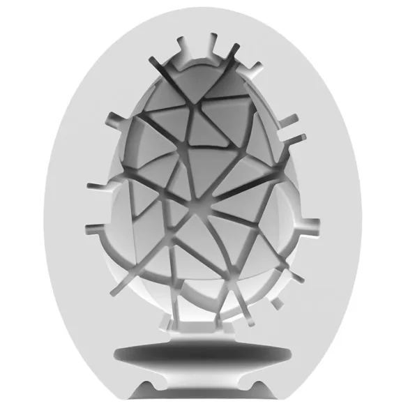 Satisfyer - Egg masturbator - Crunchy textuur - 1 stuk
