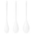 Satisfyer Yoni Power 1 - witte kegelbal set (3-delig)