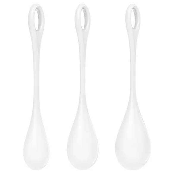 Satisfyer - yoni balletjes set - 3-delig - wit