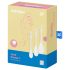 Satisfyer Yoni Power 1 - witte kegelbal set (3-delig)