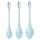 Satisfyer Yoni Power 2 - geishaballen set - 3-delig - blauw