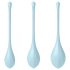 Satisfyer Yoni Power 2 - Geishaballen set - blauw (3-delig)