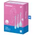 Satisfyer Yoni Power 2 - geishaballen set - 3-delig - blauw