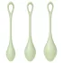 Satisfyer - Yoni Power 2 - geishaballen set - groen - 3-delig