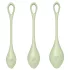 Satisfyer - Yoni Power 2 - geishaballen set - groen - 3-delig